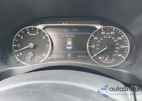 2021 Nissan Altima Sv Intelligent Awd z USA, uszkodzony, nr VIN 1N4BL4DW6MN330973